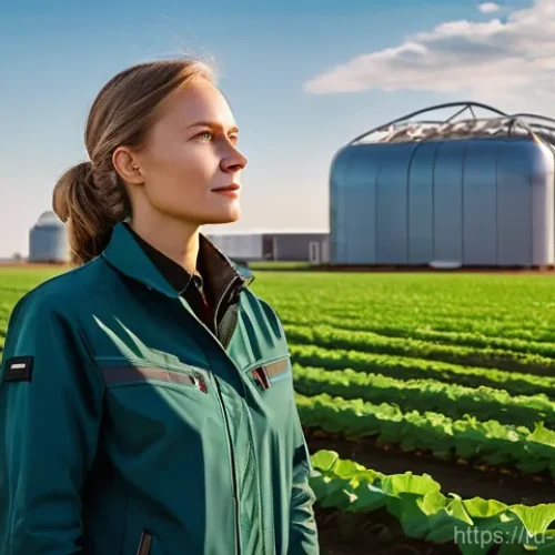 농업환경기술자 교육기관 선택 가이드 - **Prompt 1: Futuristic Agroecology in a Russian Landscape**
    "A wide shot of a futuristic, high-t...